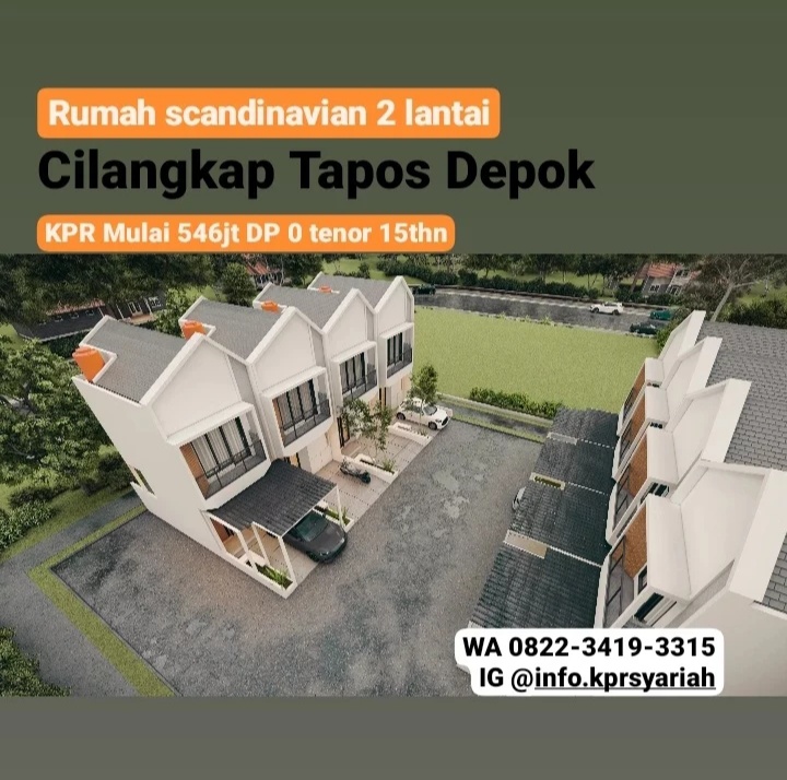 Rumah 2lantai Cilangkap depok dekat tol Cimanggis