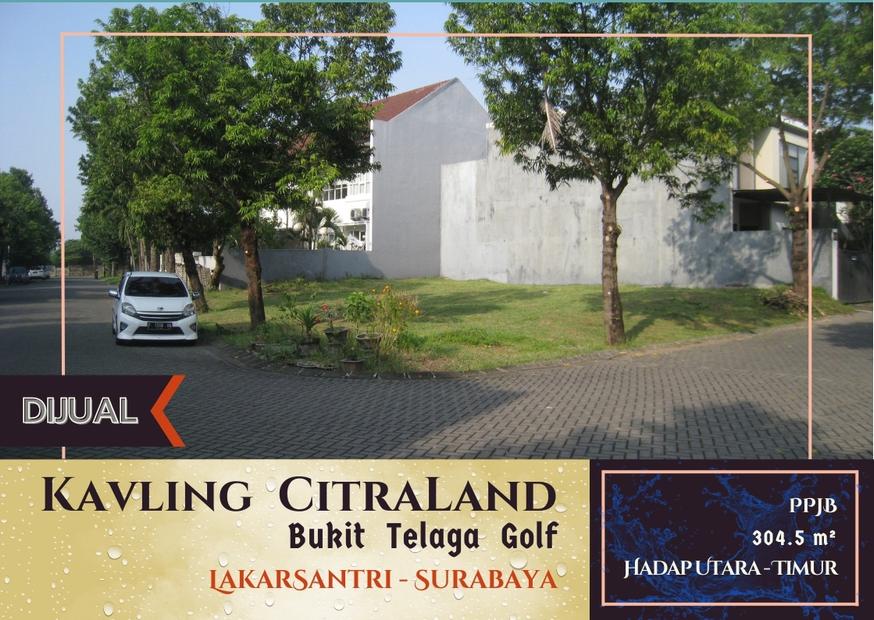 Kavling Hook CitraLand Bukit Telaga Golf Surabaya