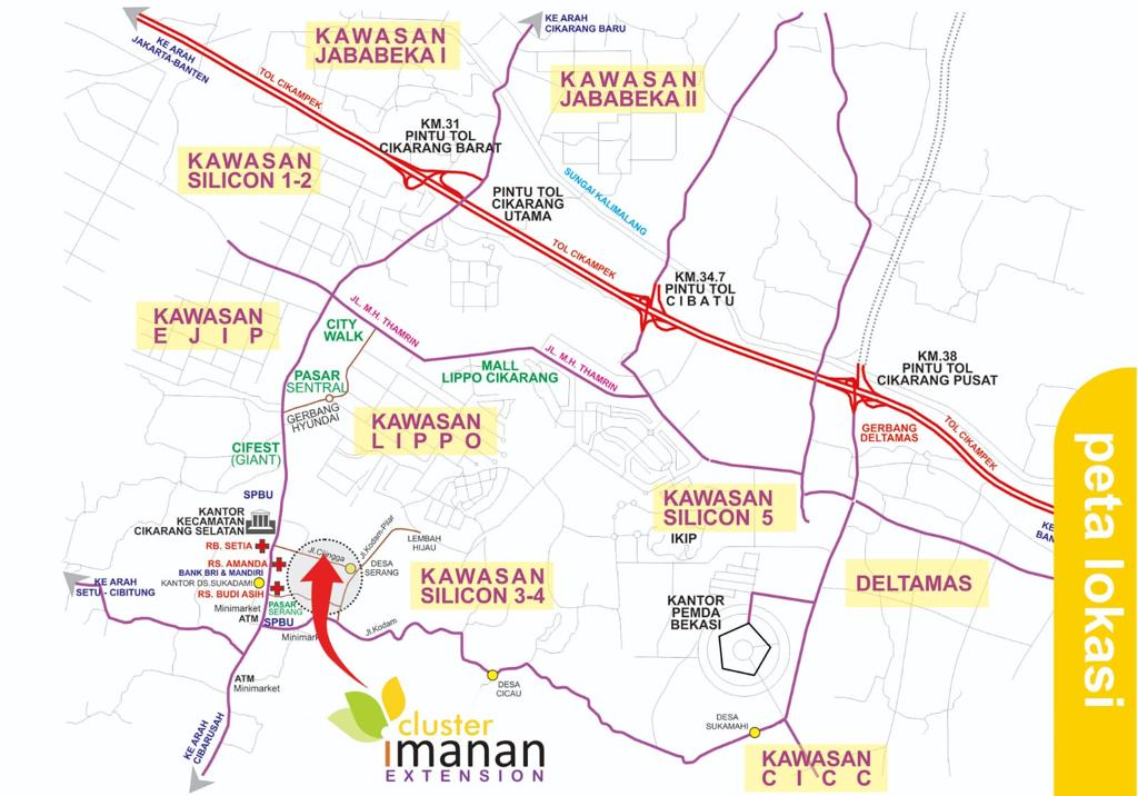 Perumahan Imanan Residence Cikarang MD899