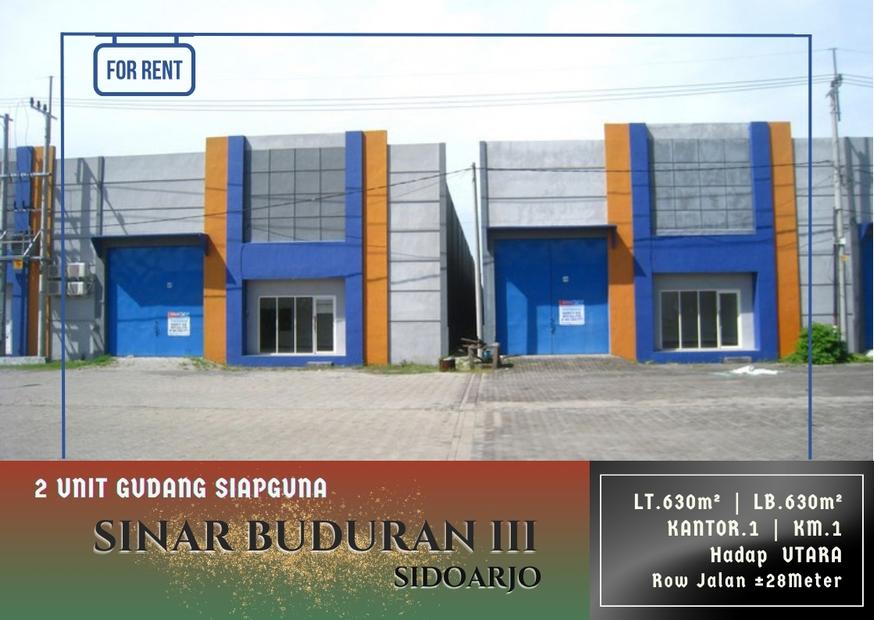 Gudang SiapGuna Sinar Buduran III - Buduran, Sidoarjo