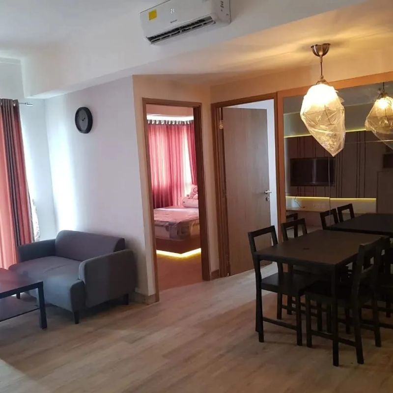 Disewa Oasis Apartment Cikarang 2 Bedroom Lantai 14 Furnished AG