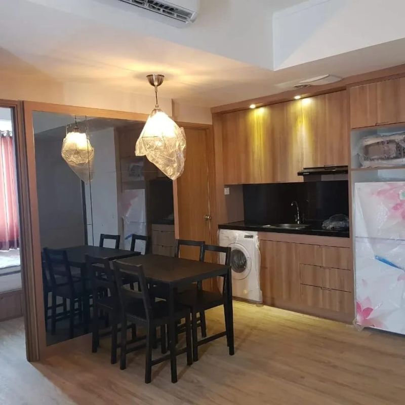 Disewa Oasis Apartment Cikarang 2 Bedroom Lantai 14 Furnished AG