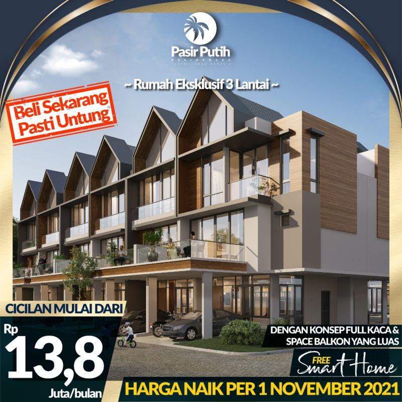 Rumah Milenial PIK2, Promo Cicilan dan Harga Terbaik MD911