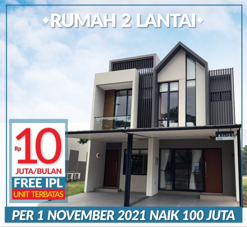 Rumah Milenial PIK2, Promo Cicilan dan Harga Terbaik MD911