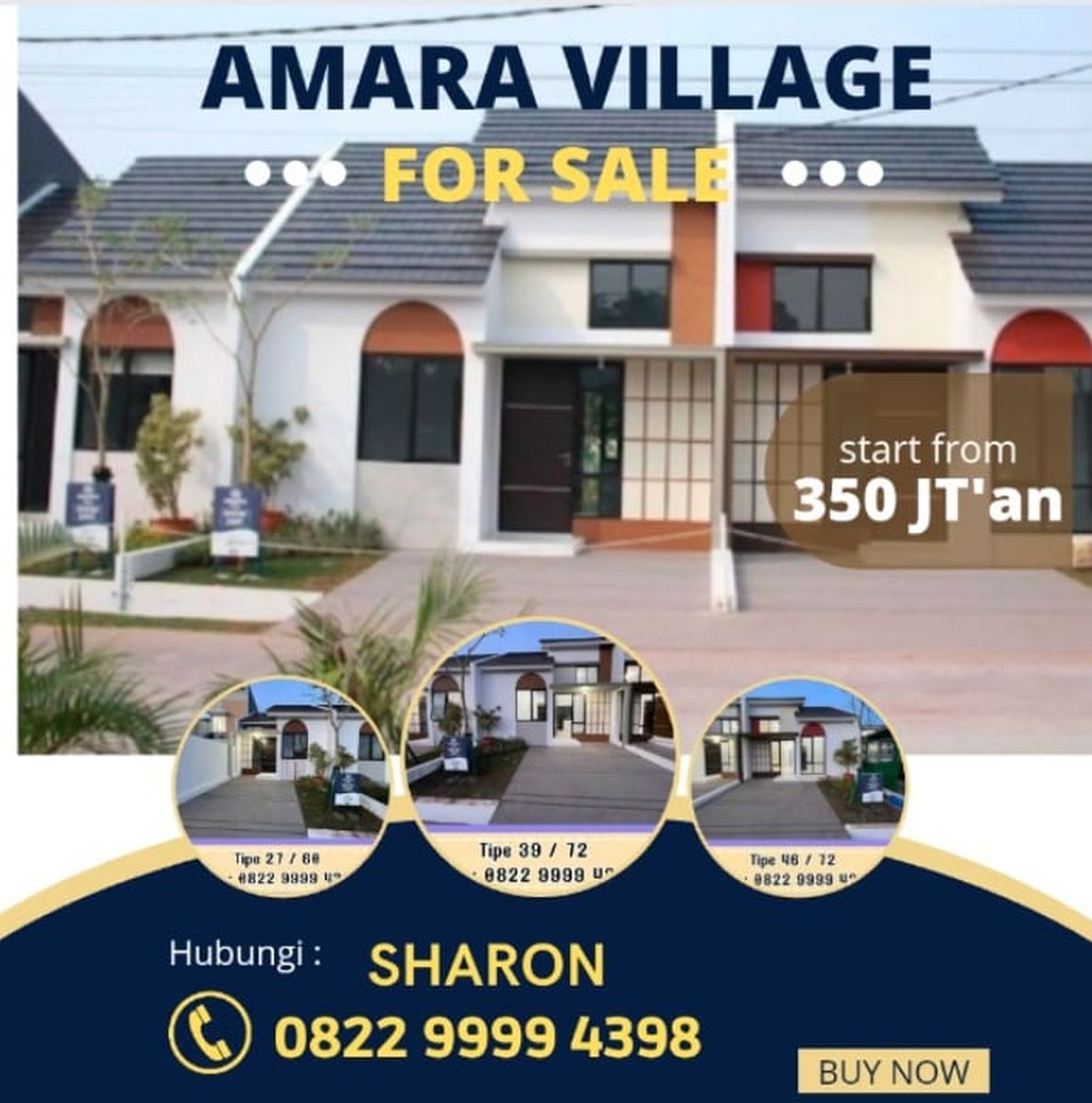 Perumahan Amara Village, Cluster Ekslusif Dekat BSD MD912