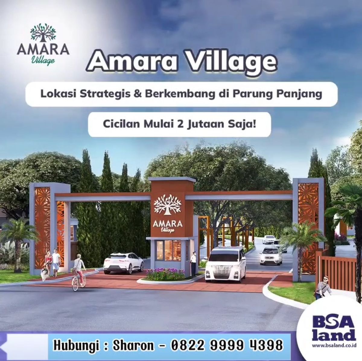 Perumahan Amara Village, Cluster Ekslusif Dekat BSD MD912