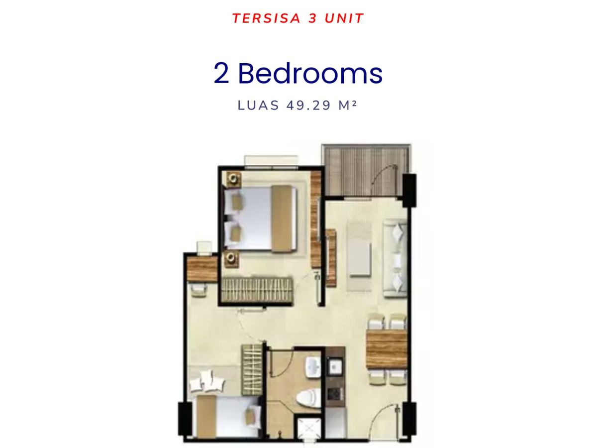 Apartemen Signature Park Grande MT. Haryono, Jakarta Timur MD920