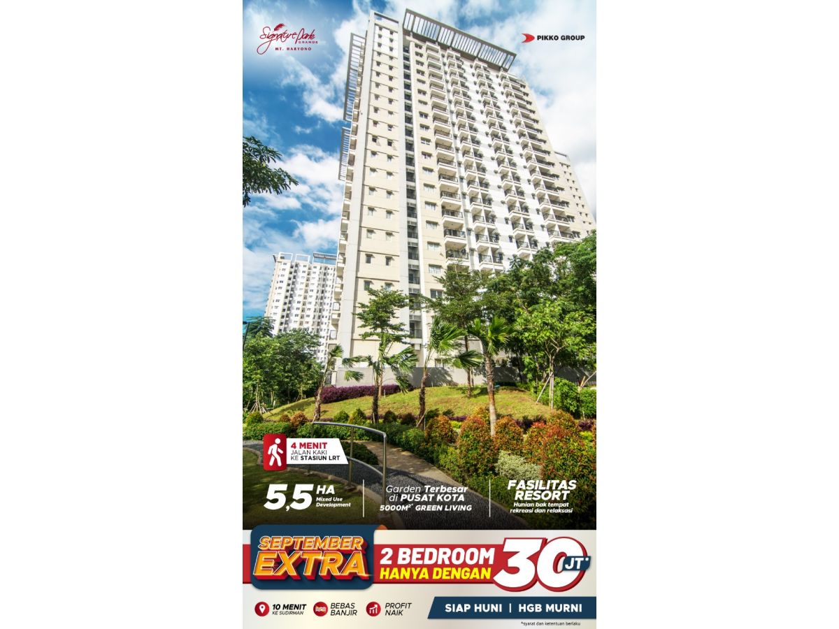 Apartemen Signature Park Grande MT. Haryono, Jakarta Timur MD920