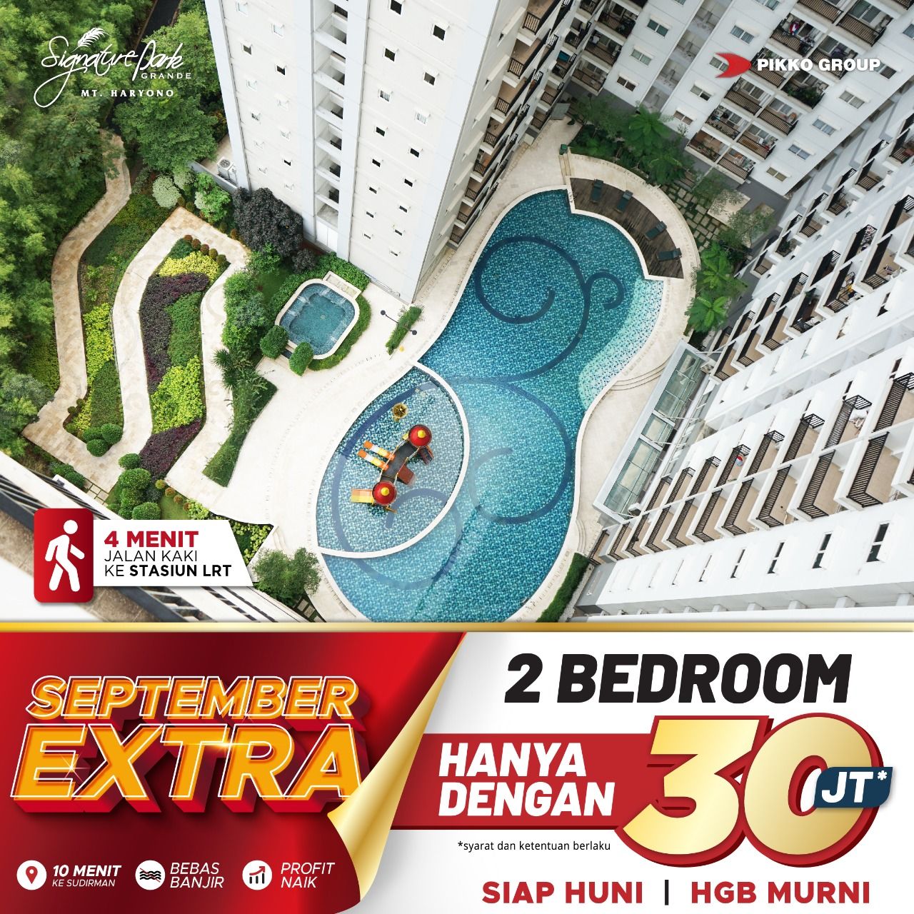 Apartemen Signature Park Grande MT. Haryono, Jakarta Timur MD920