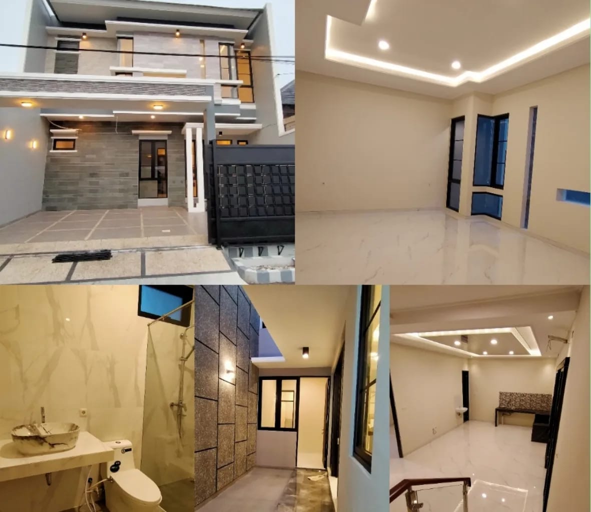 Dijual Rumah Baru Strategis di Wisma Permai Barat Surabaya