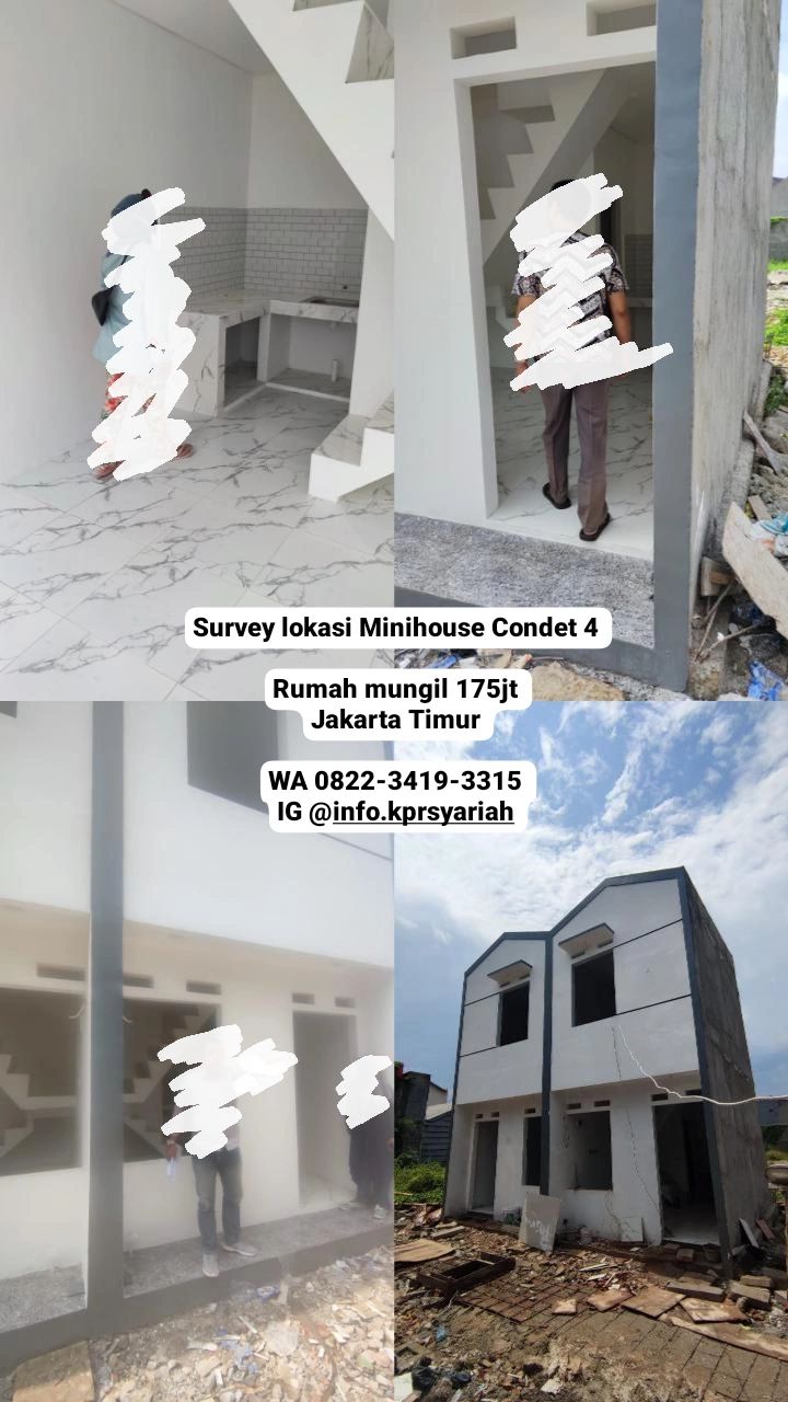 Rumah mungil 175jt Jakarta Timur Condet