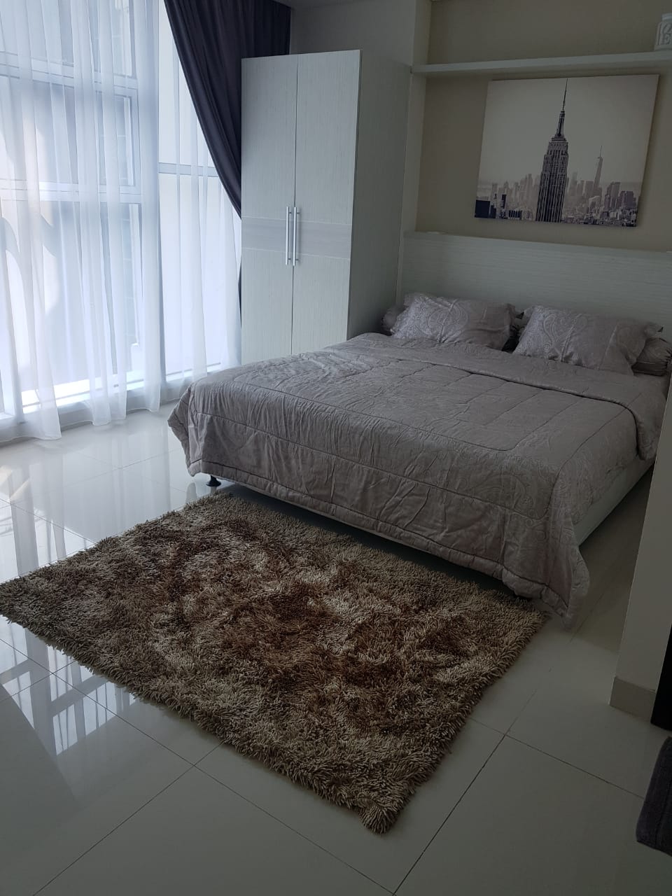 Unit Brooklyn Studio, Fully Furnished & Langsung Huni