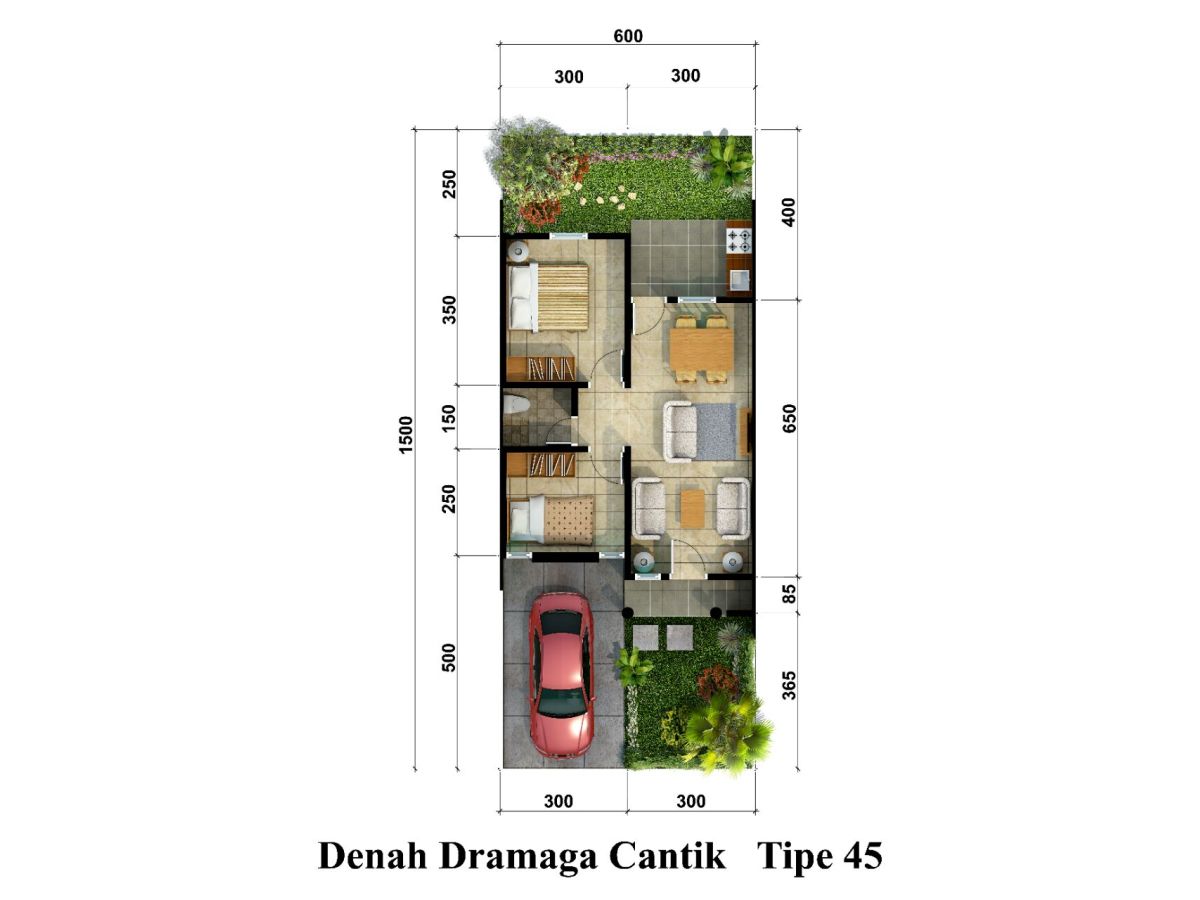 Dramaga Cantik Residence Bogor, Rumah Dekat Kampus IPB Bogor