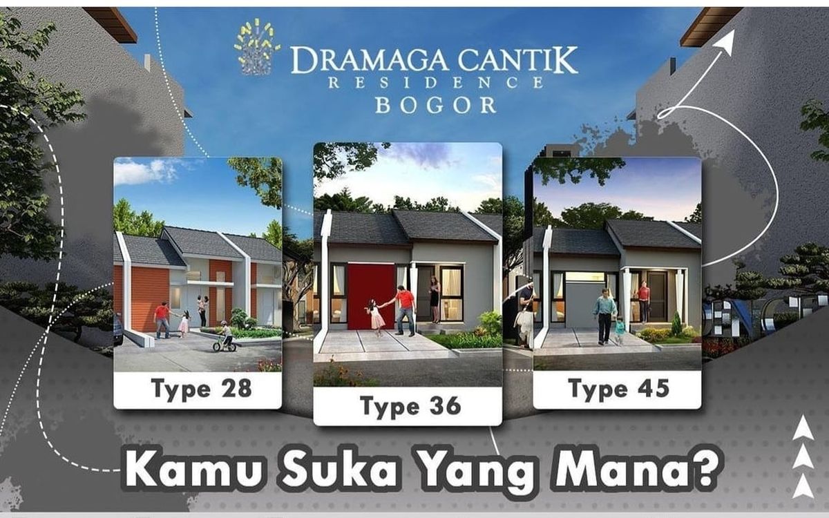 Dramaga Cantik Residence Bogor, Rumah Dekat Kampus IPB Bogor