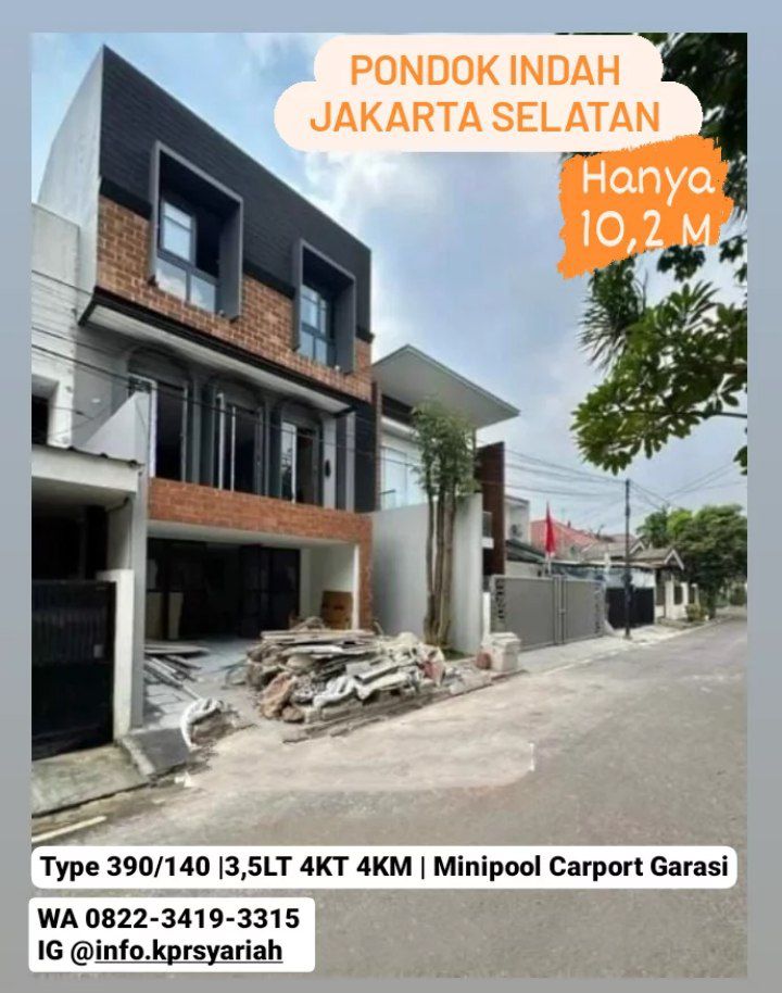 For sale brandnew house Pondok Indah Jakarta Selatan
