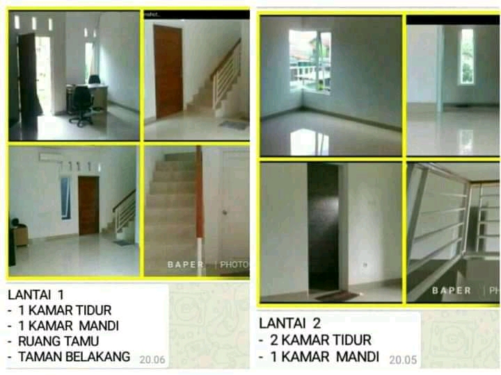 DI JUAL RUMAH 2 LT HUNIAN BARU LOKASI BEBAS BANJIR DI JATIBENING