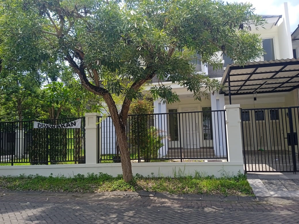 rumah disewakan alam galaxy surabaya