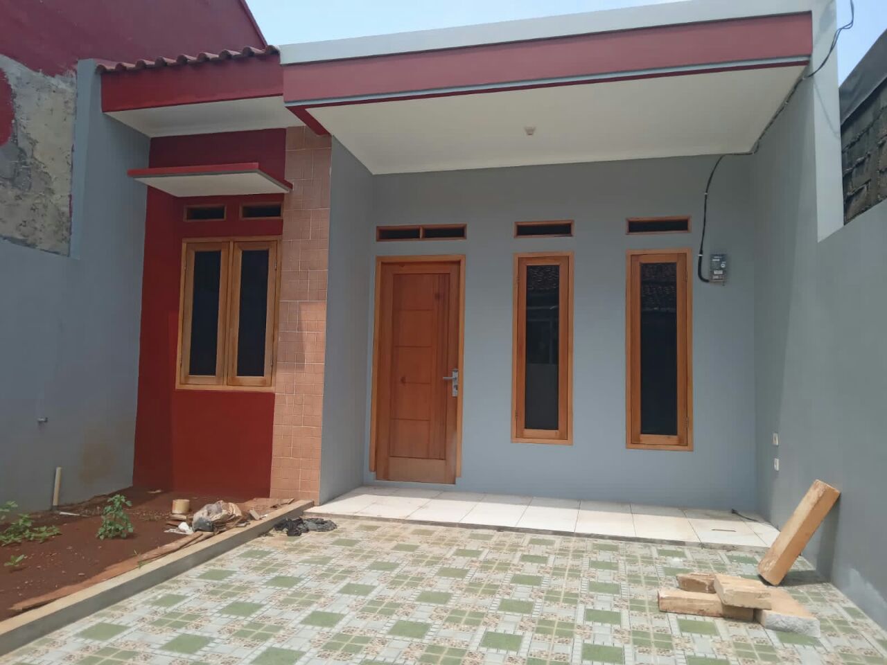 Rumah baru kampung siaphuni Sawangan Depok