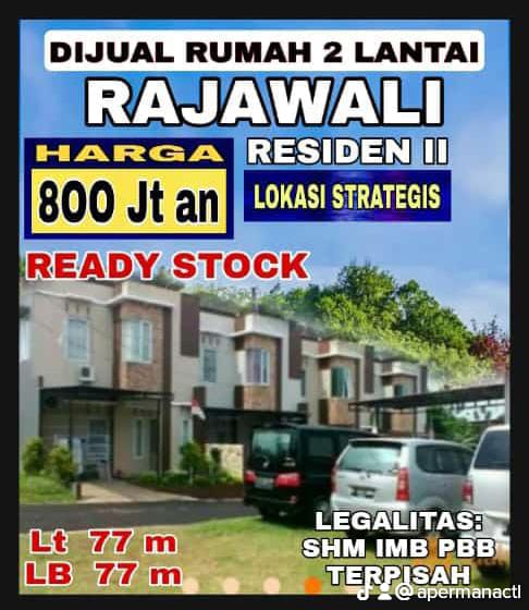 Jual Rumah 2 LT Bebas Banjir Air Bersih Di Jatibening Bekasi Kot