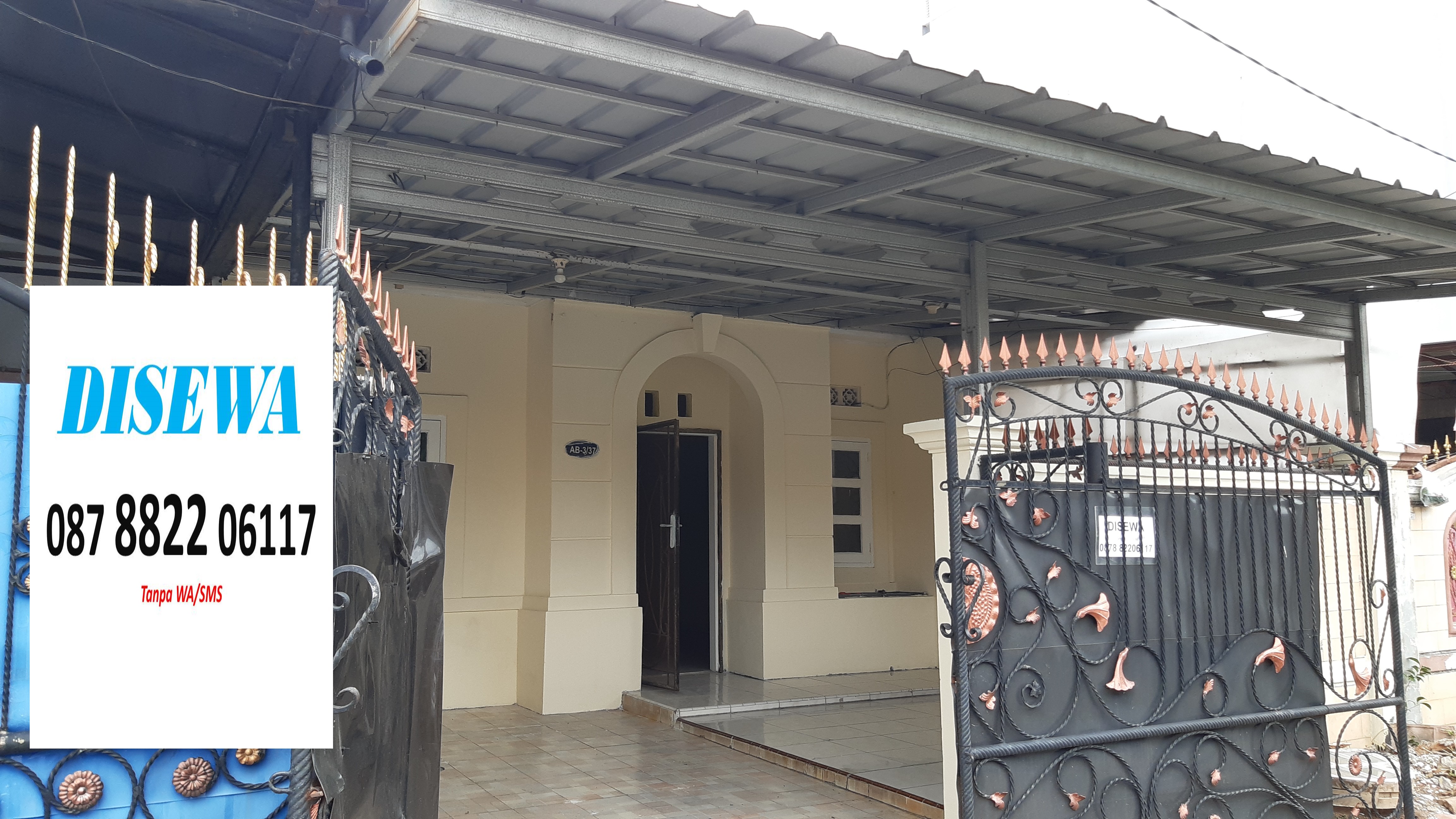 Disewa/dikontrak rumah murah SIAP HUNI BARU RENOVASI di Cipondoh