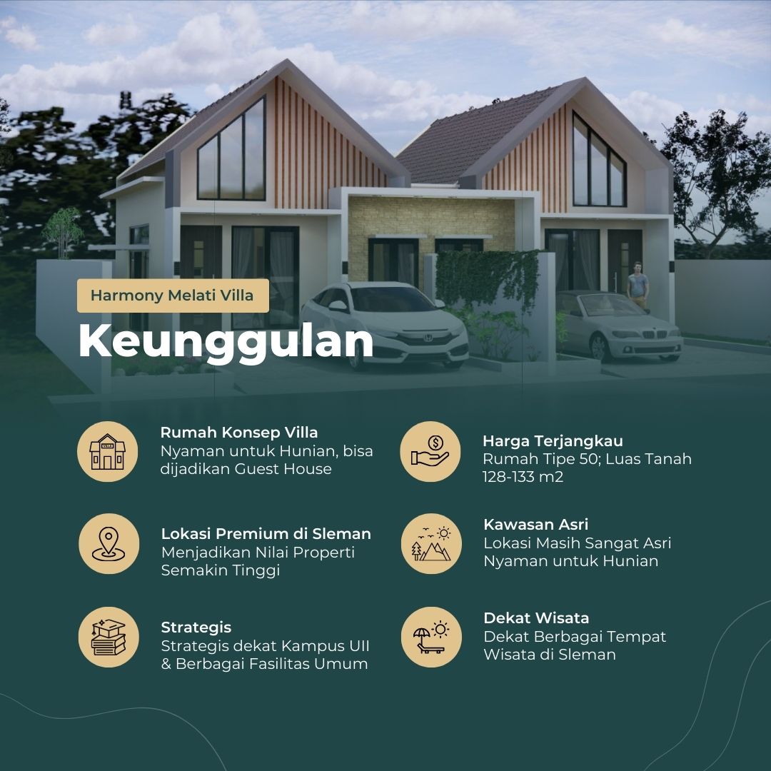 Rumah Cantik Modern di Jl Kaliurang Km 12