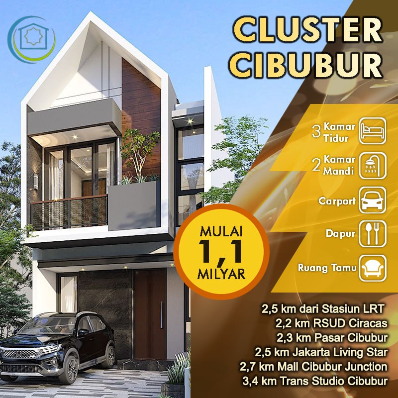 Cluster strategis Cibubur Ciracas Jakarta Timur