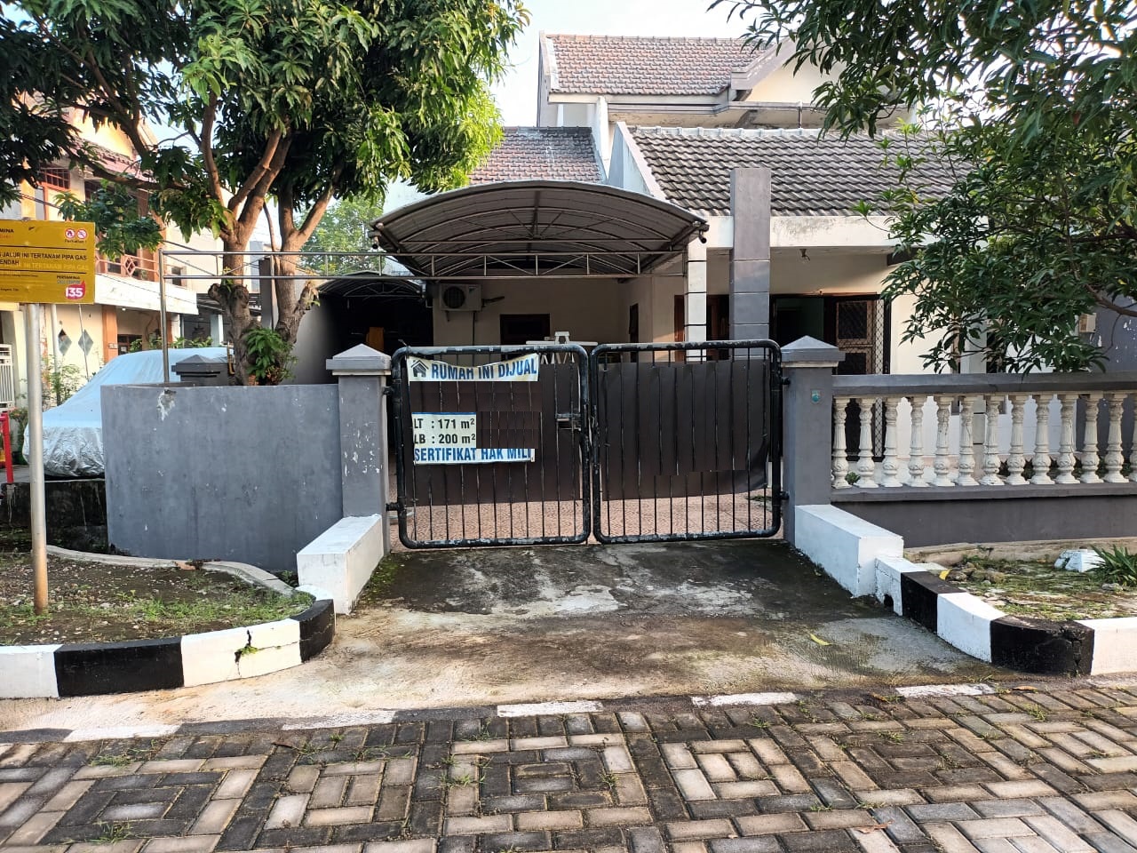 rumah dijual gunungsari indah surabaya