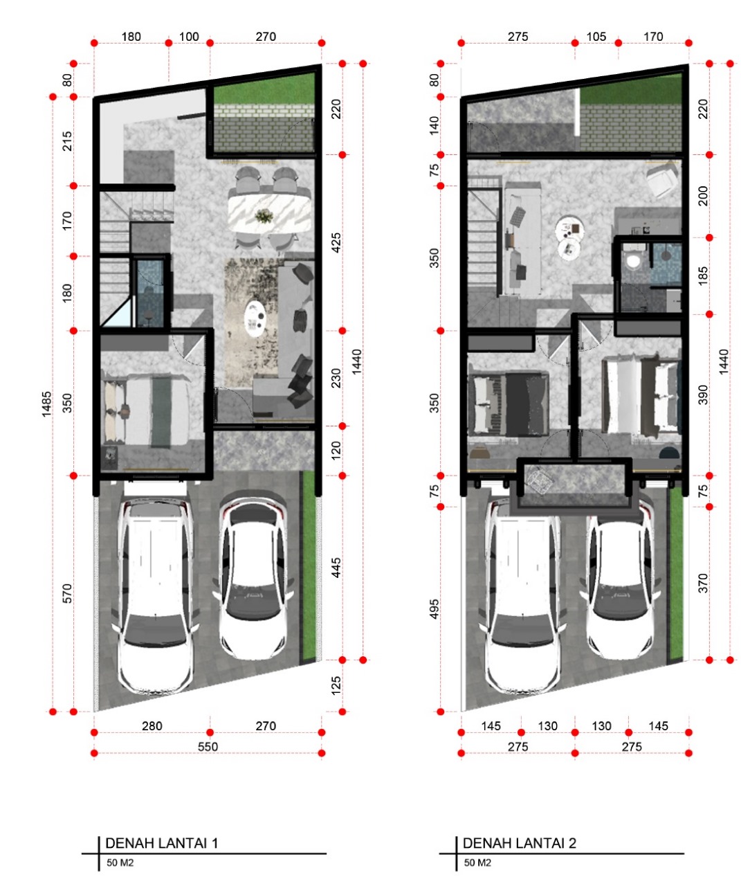 Rumah Modern Klasik Mekarsari