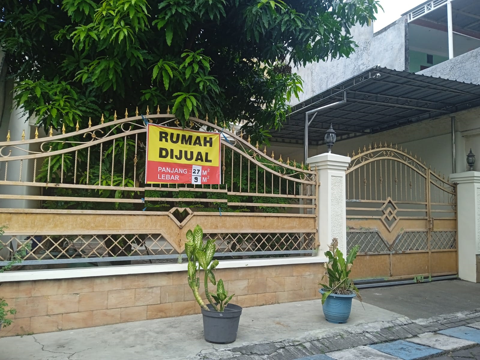 rumah dijual kutiusari selatan surabaya