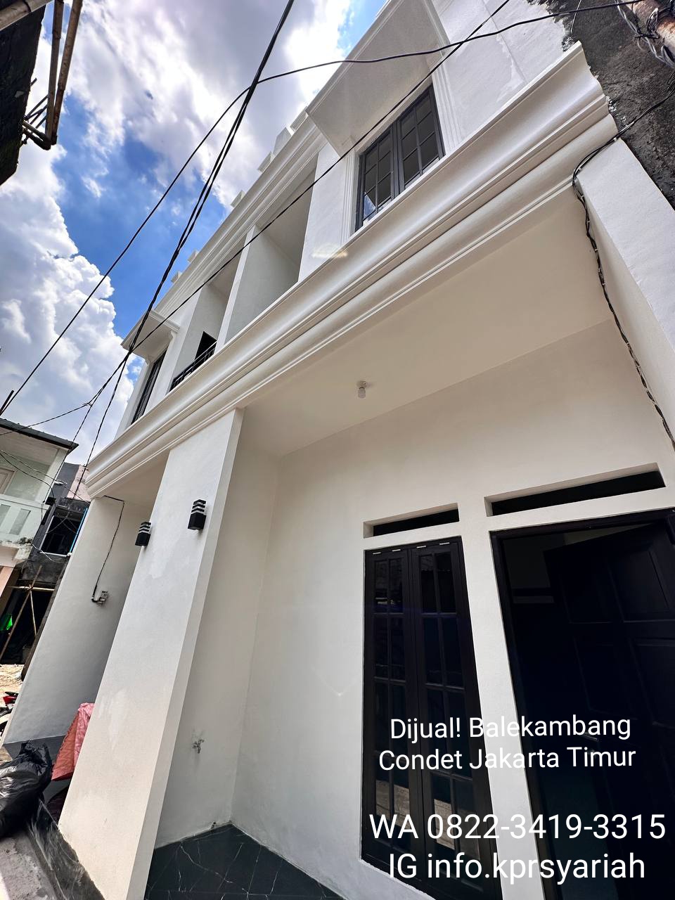 Rumah American Classic Style Balekambang Condet Jakarta Timur