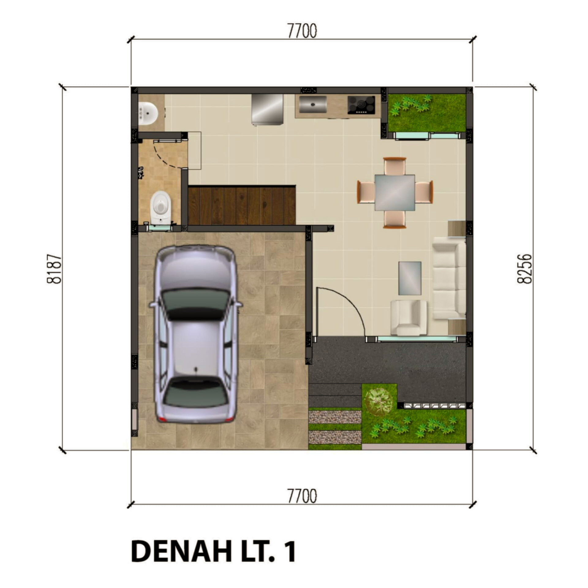 Townhouse 16 unit at Jagkarsa Jakarta selatan