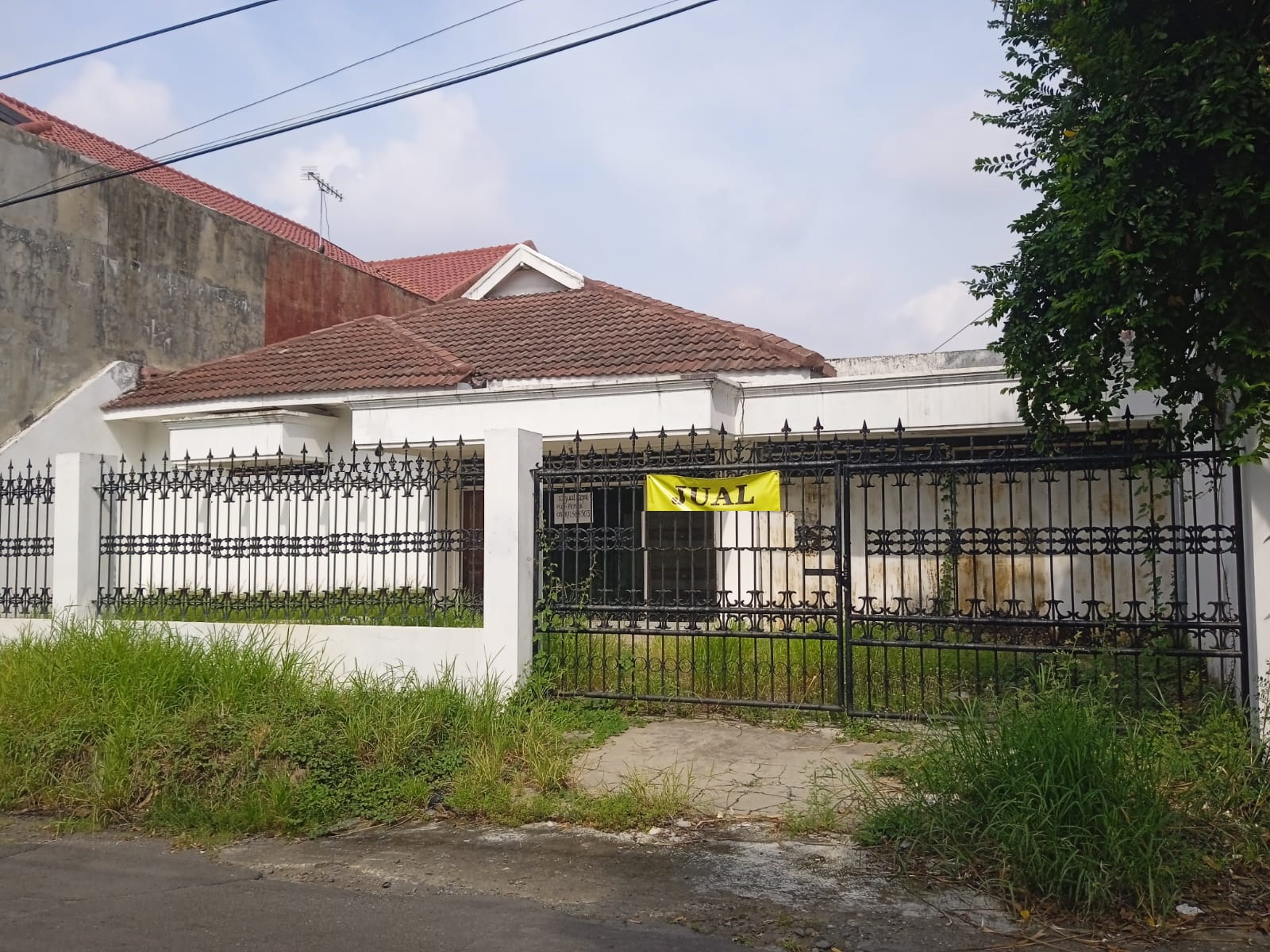 tanah dijual dharmahusada indah barat surabaya