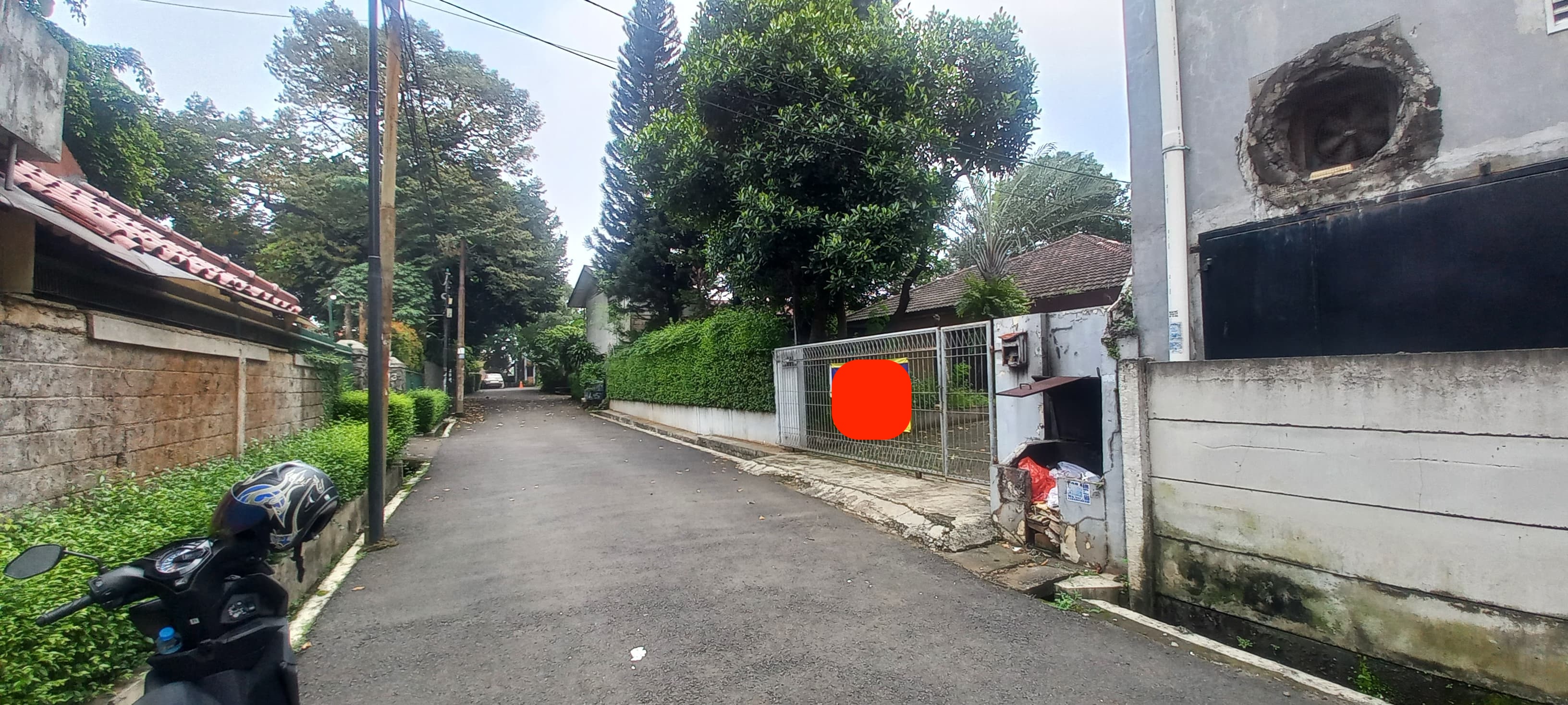 Rumah Hitung Tanah, 40 Meter Ke Jalan Veteran Raya