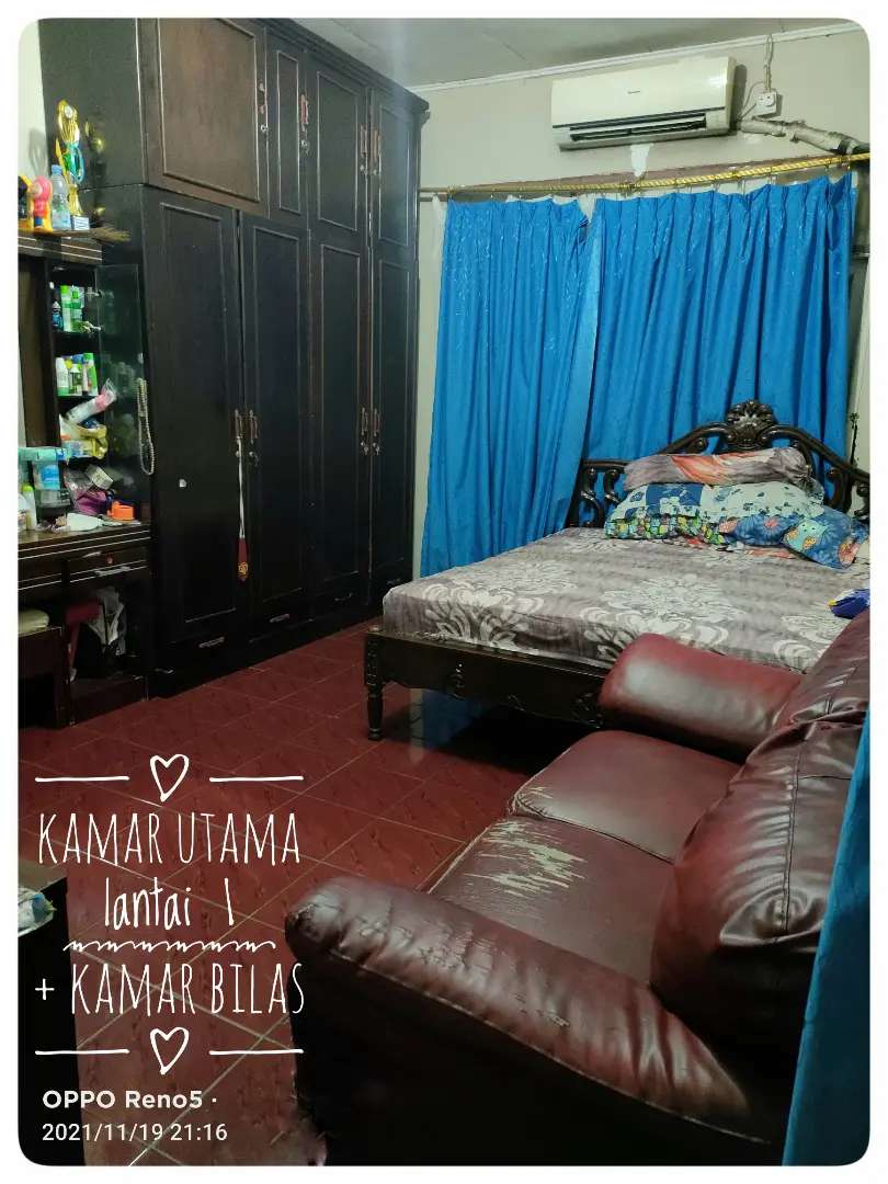 Rumah Akses 1 Mobil Area Sunter Jaya, 500 Meter Ke Jalan Danau S