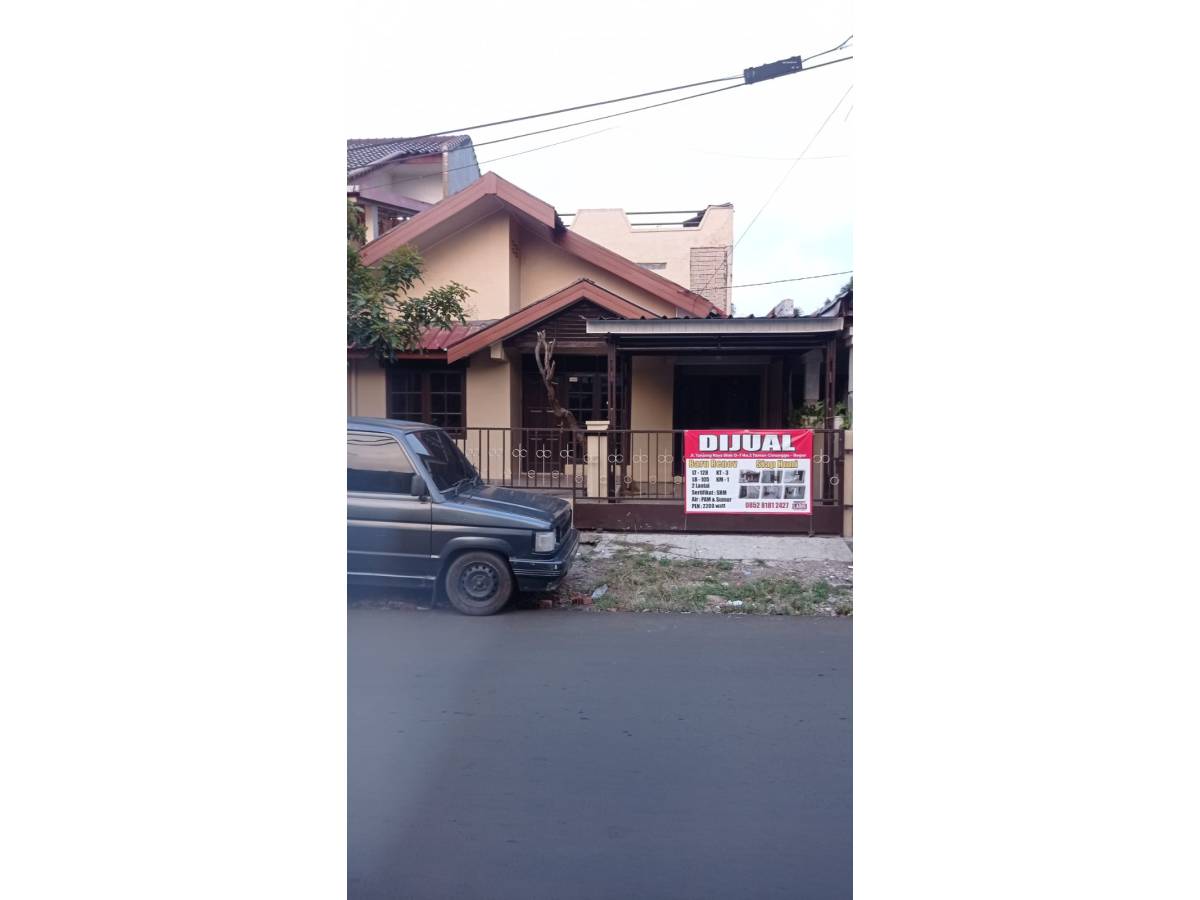 Jual Rumah Nyaman dan Strategis di Taman Cimanggu, Bogor