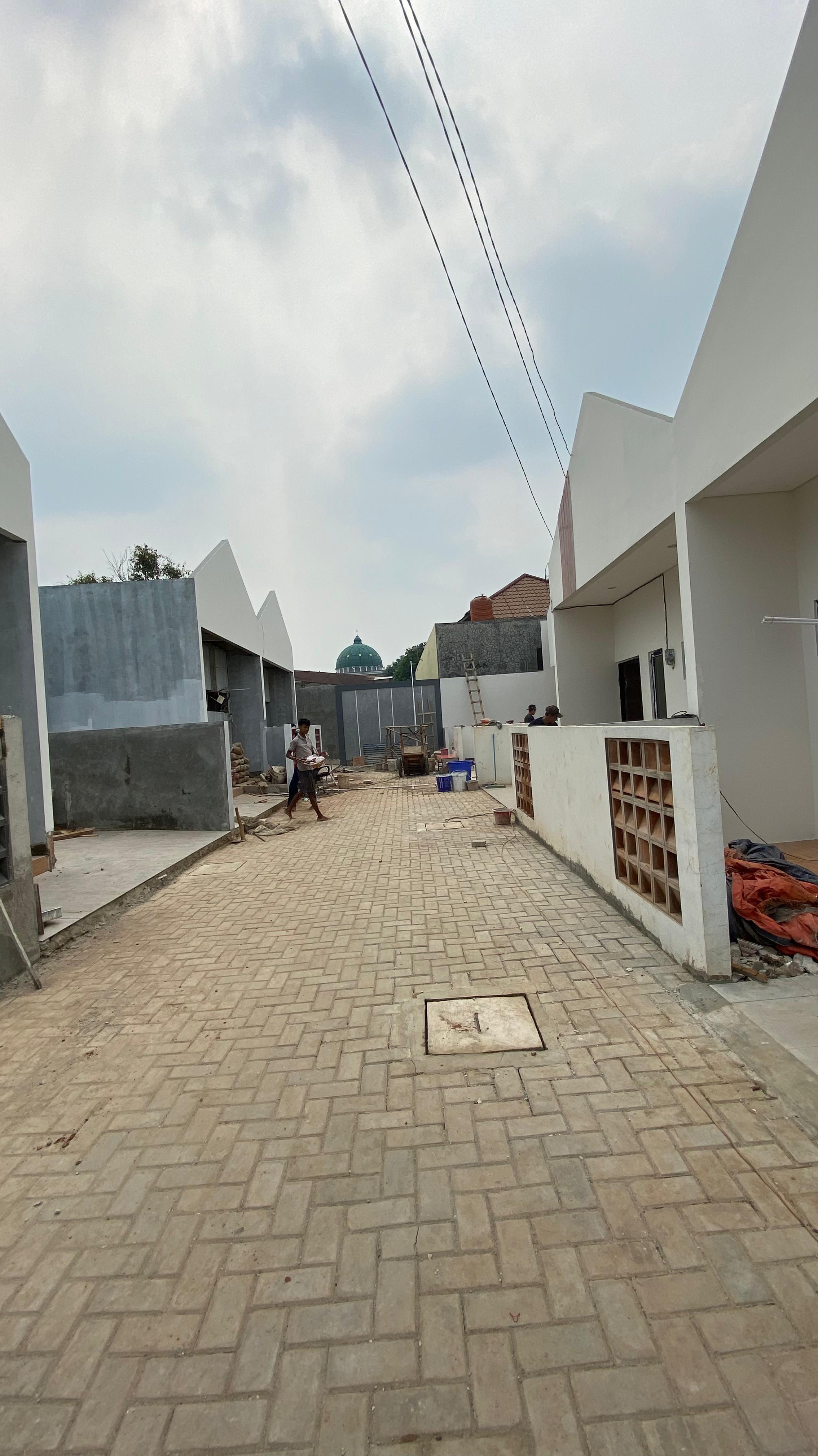 Di jual rumah cluster berlokasi di belakang graha bintang