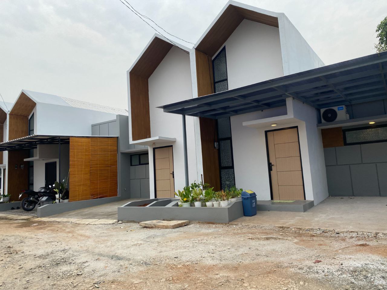 Rumah harga terjangkau design trendy scandinavian kota Bekasi