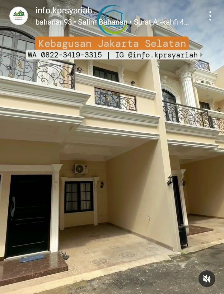 Rumah Rooftop Klasik Modern Kebagusan Jakarta Selatan