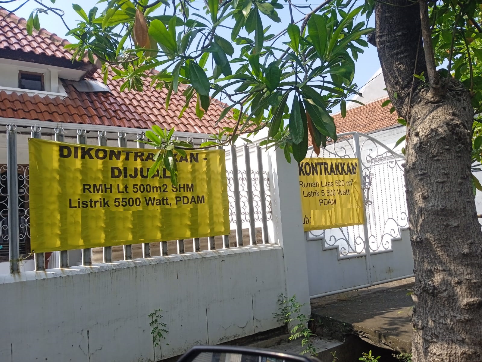 rumah disewakan ketintang madya surabaya