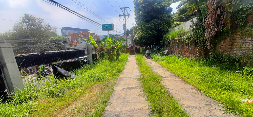 RUMAH HITUNG TANAH DI JALAN IR. H. JUANDA DAGO BANDUNG