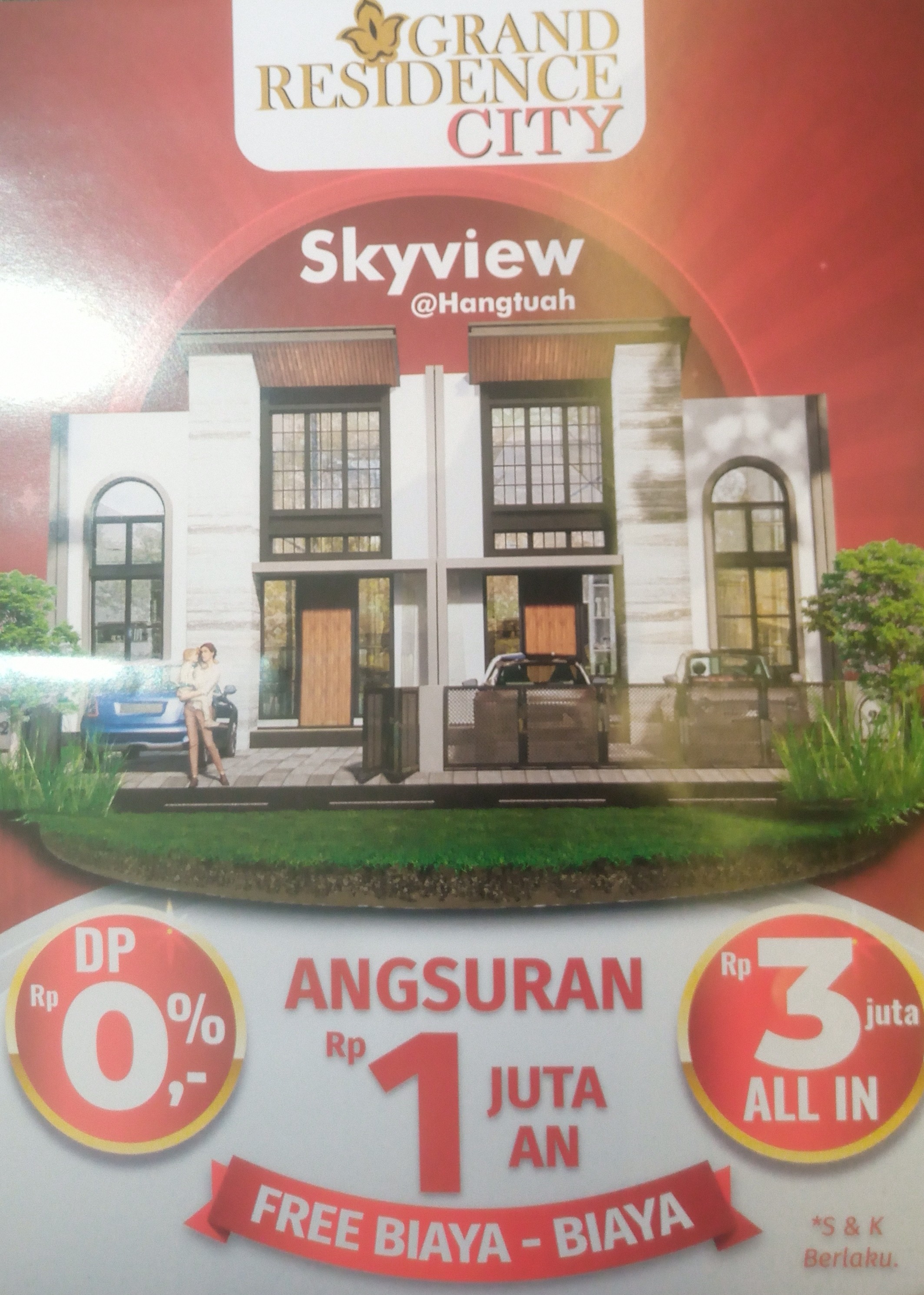 DIJUAL RUMAH 1 LANTAI TANPA DP GRATIS BIAYA SURAT DI BEKASI