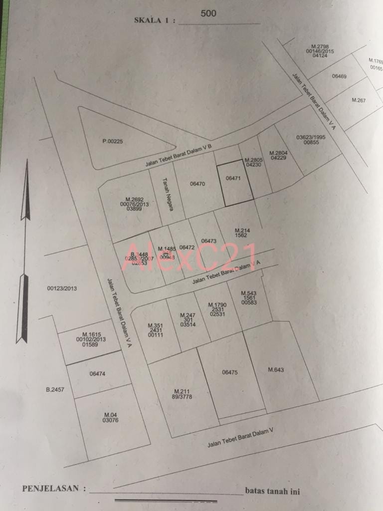 Dijual B U Rumah Di Tebet, Jakarta Selatan