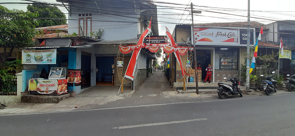 TANAH UTK RUMAH TINGGAL ATAU KOST SAYAP JL CIGADUNG DAGO BDG