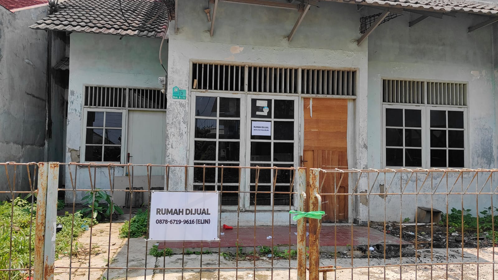 DIJUAL CEPAT TANAH DAN BANGUNAN