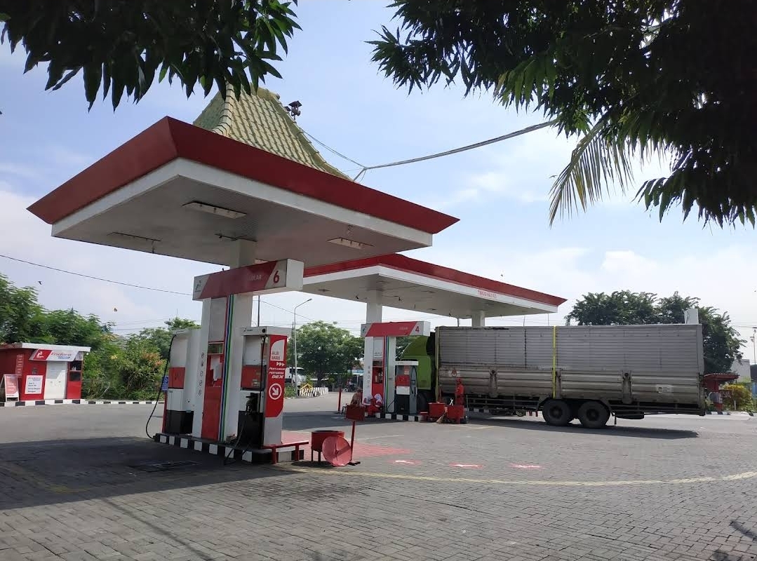 SPBU Aktif Raya Gresik Lamongan Strategis Dekat Pintu Tol & Icon
