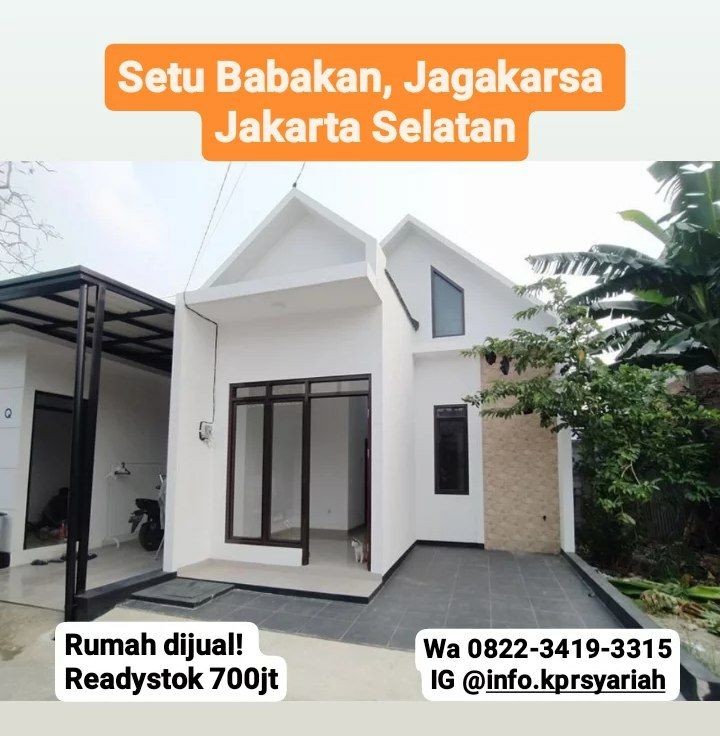 Rumah ready Cluster Jagakarsa Jakarta Selatan