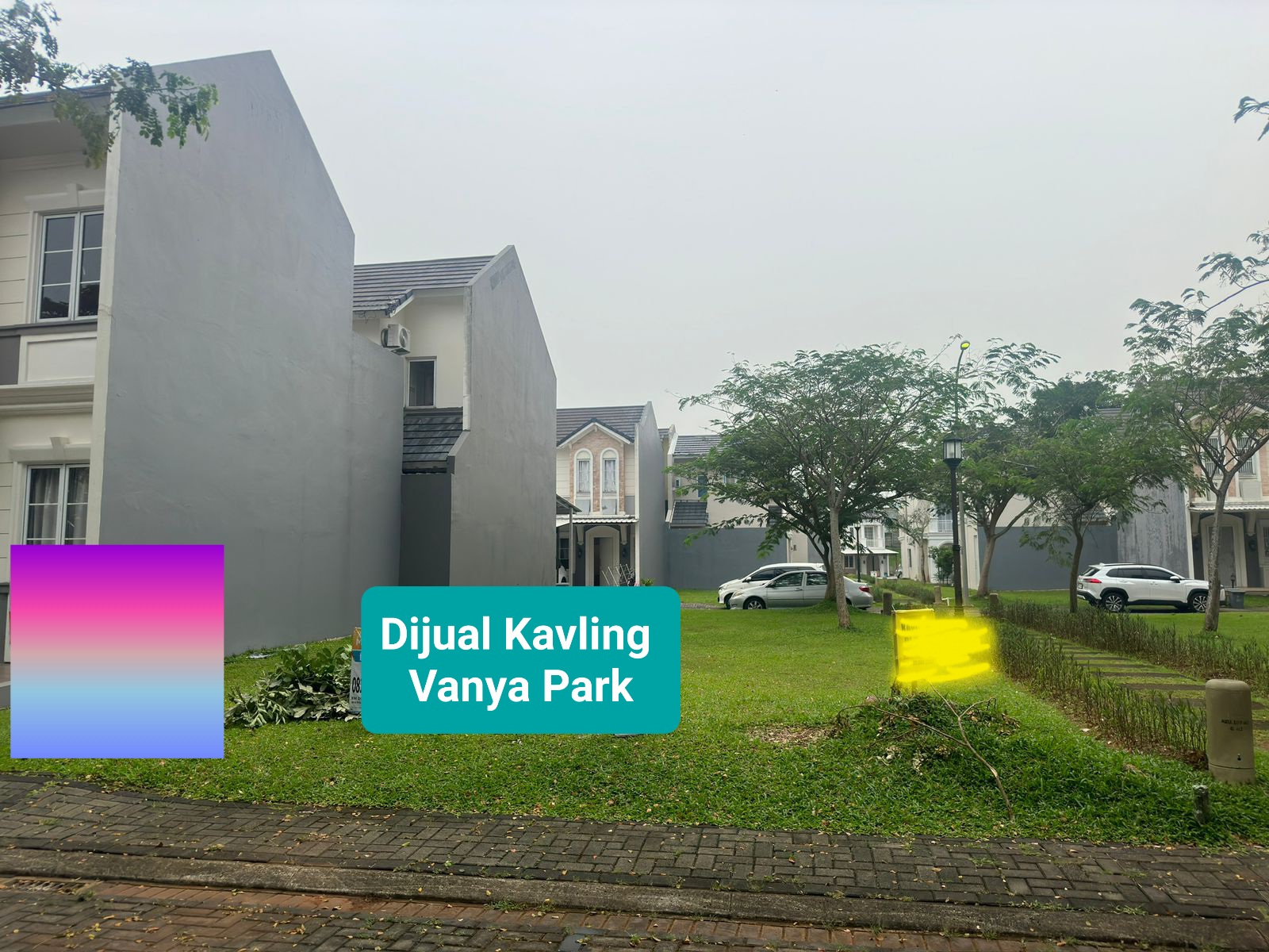 Dijual Tanah Kavling Vanya Park Luas 110 m2, BSD City, Tangerang