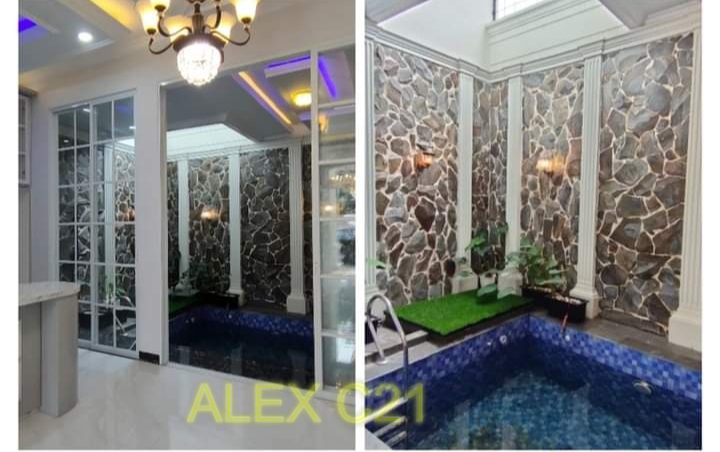 Dijual Rumah Classic Minimalis dengan private pool di Kebagusan