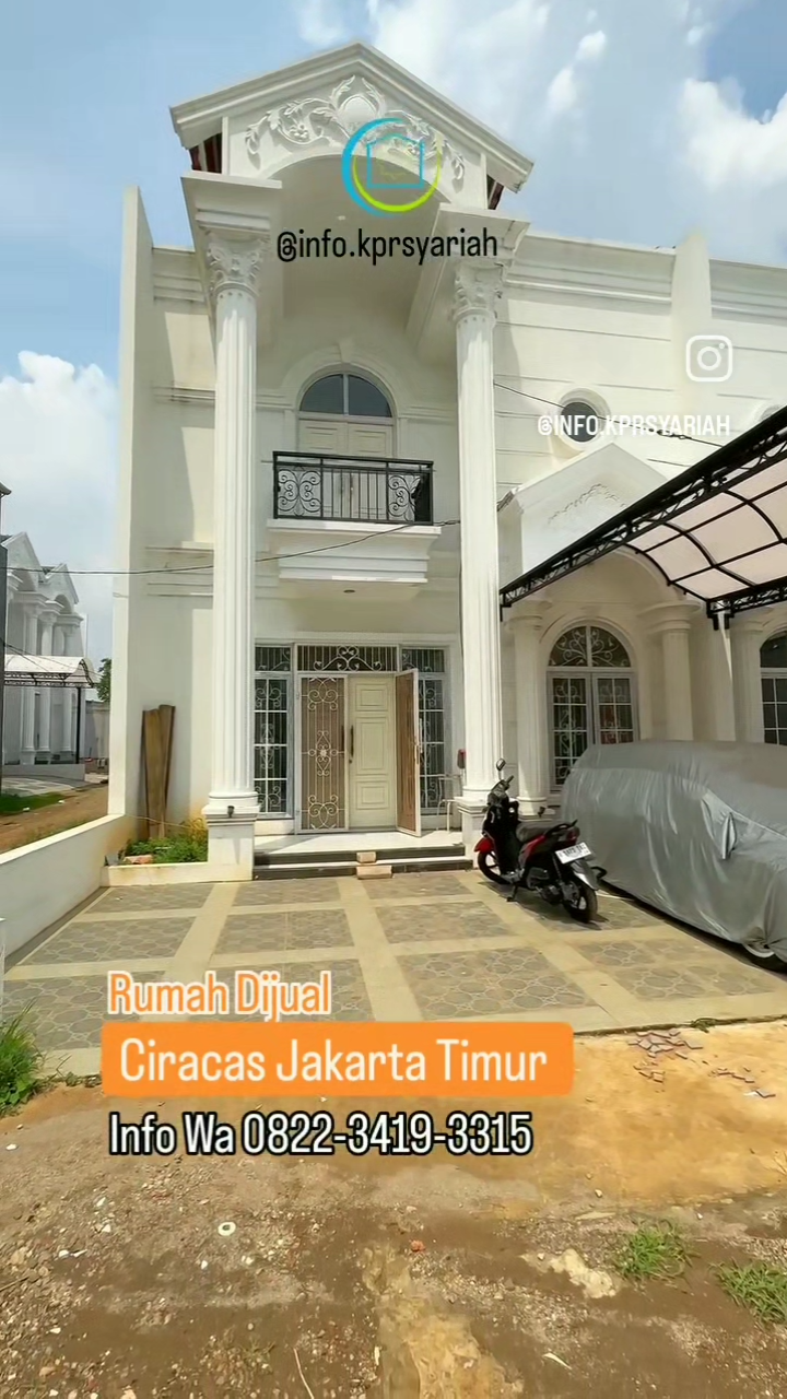 Rumah American Classic di Cluster Ciracas Jakarta Timur