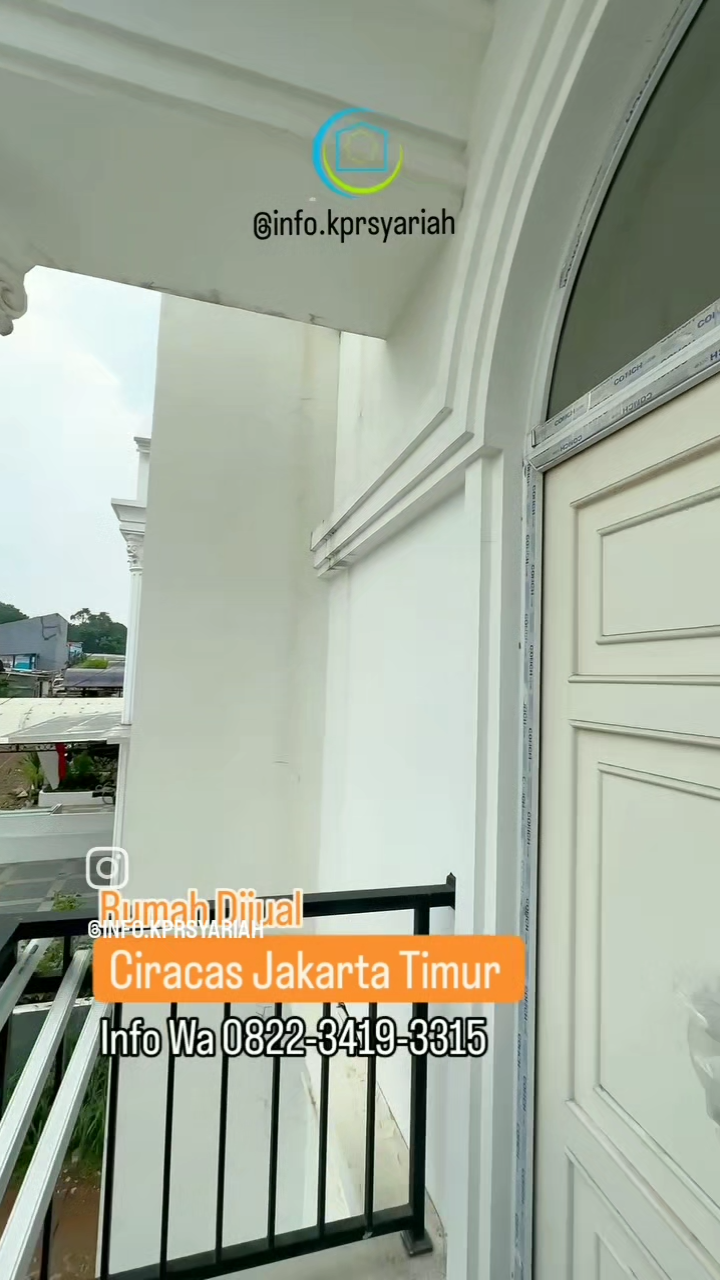 Rumah American Classic di Cluster Ciracas Jakarta Timur